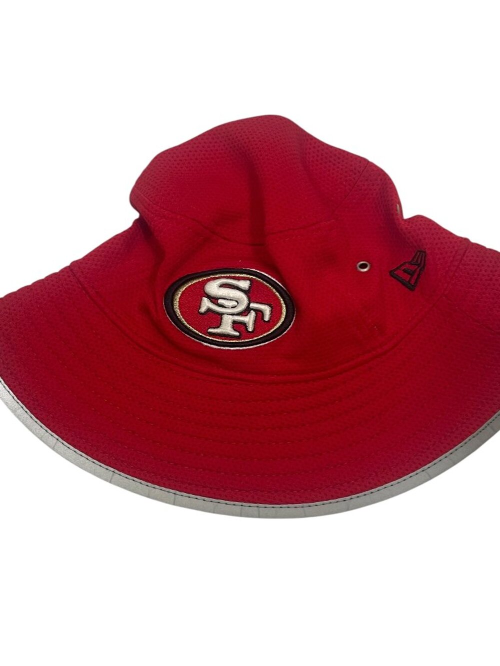 New Era San Francisco 49ers Bucket Hat NFL Football Sun Hat One Size Red